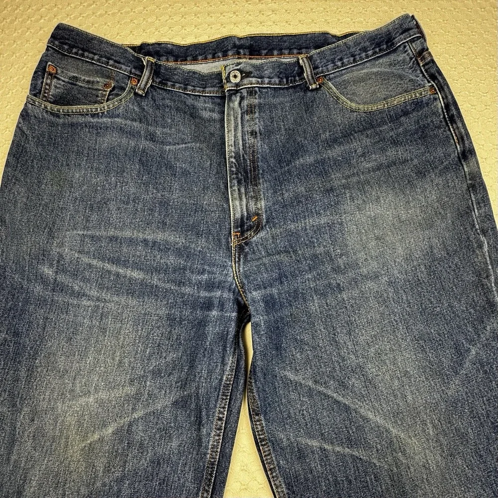 Levis 560 Jeans Mens 44x34 (44x30.5) Denim Relaxed Baggy Tapered Leg Classic Y2K